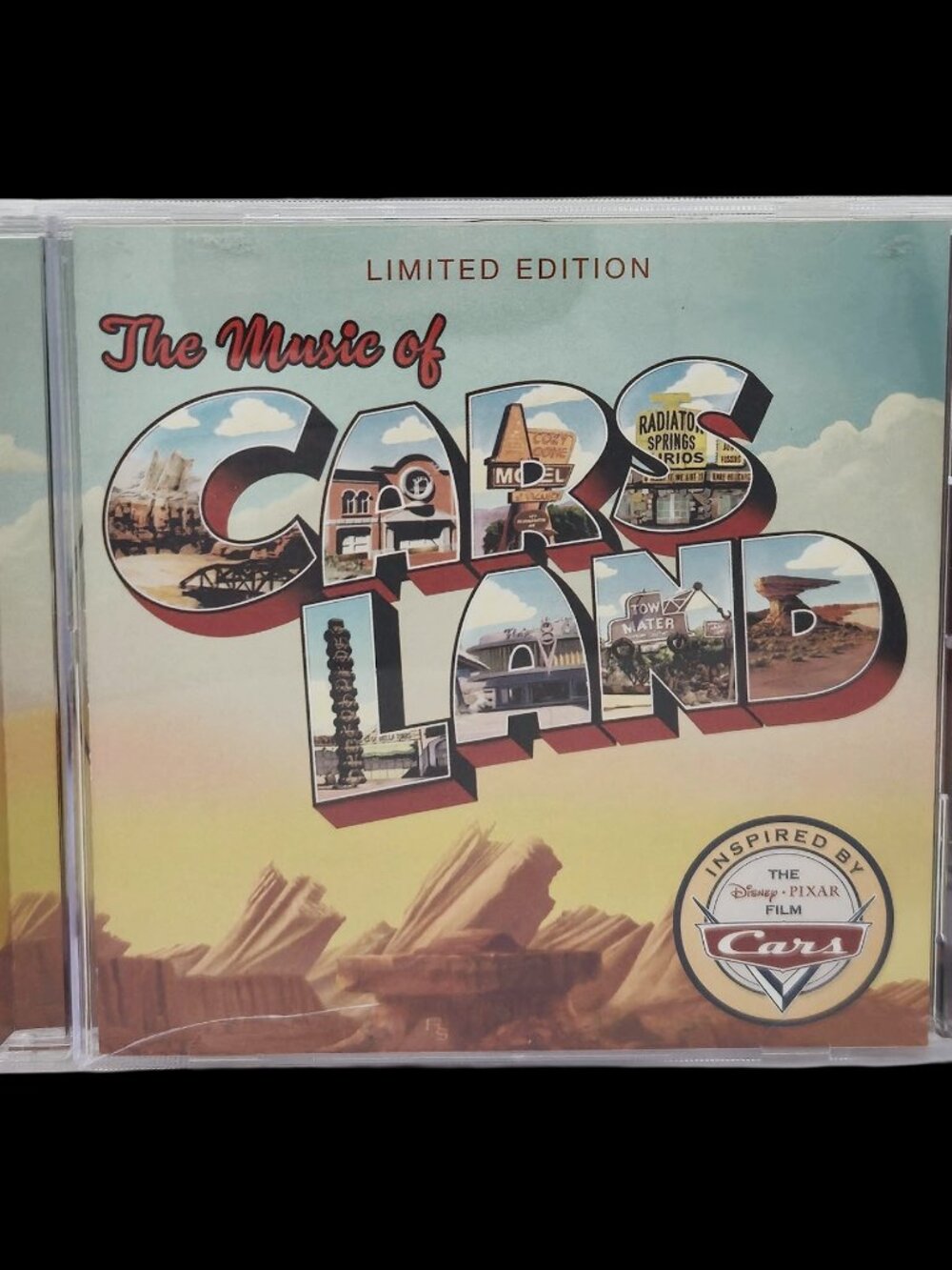 The Music Of Cars Land CD